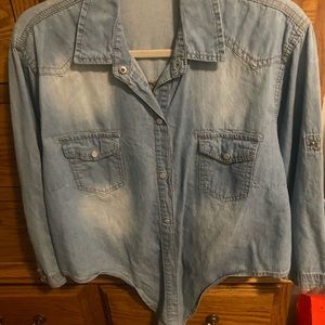 Light Blue Denim Shirt